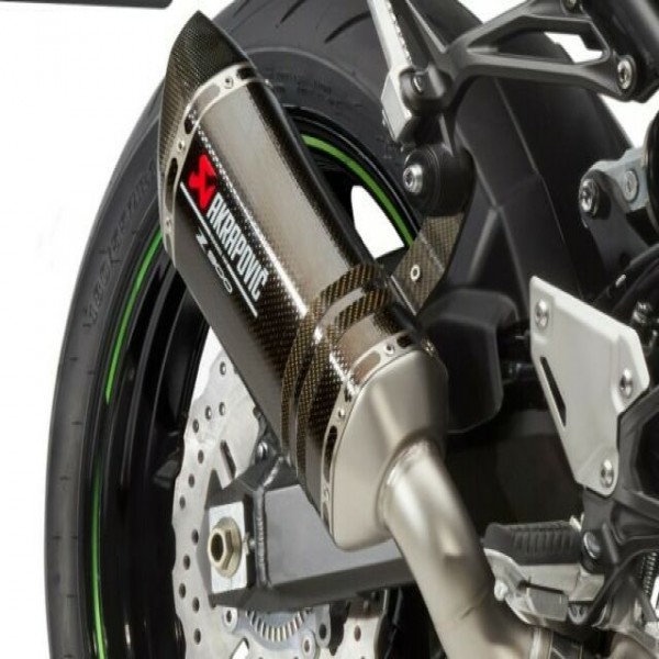 Kawasaki Akrapovic carbon exhaust